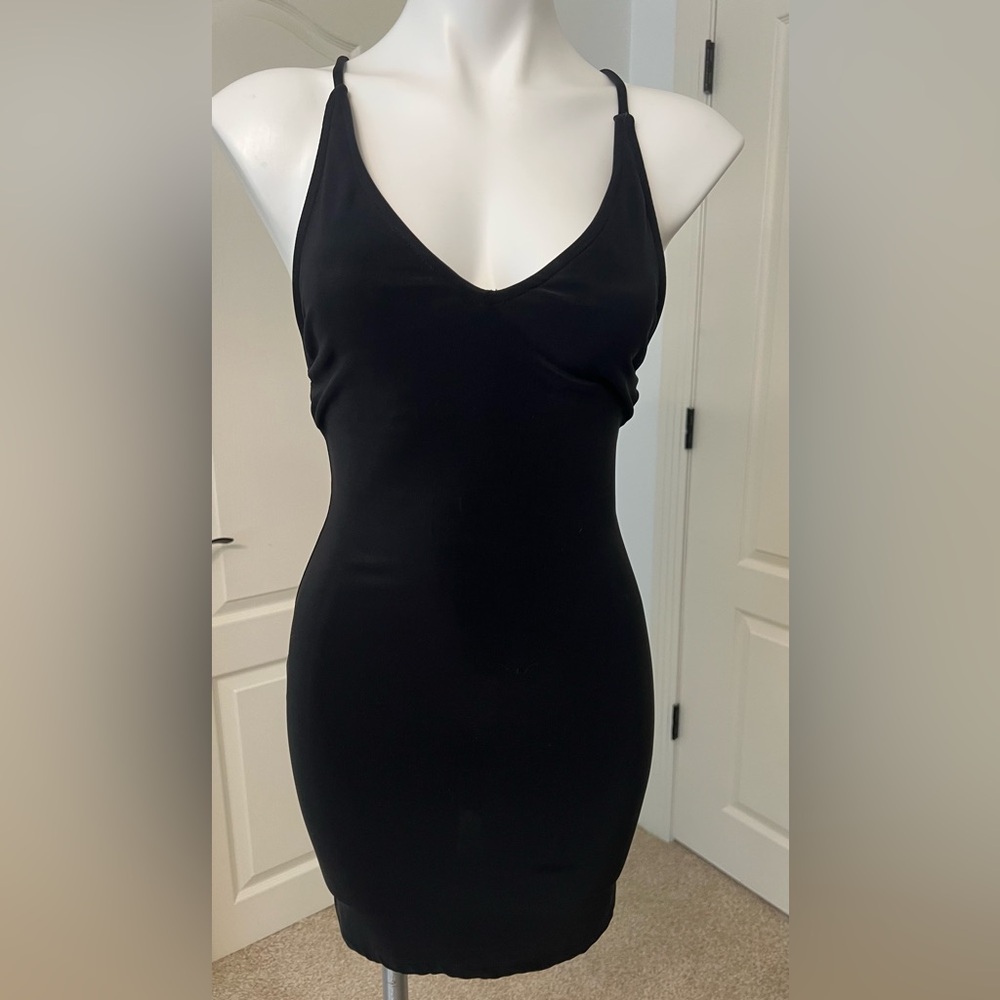 Elegant Black Mini Dress